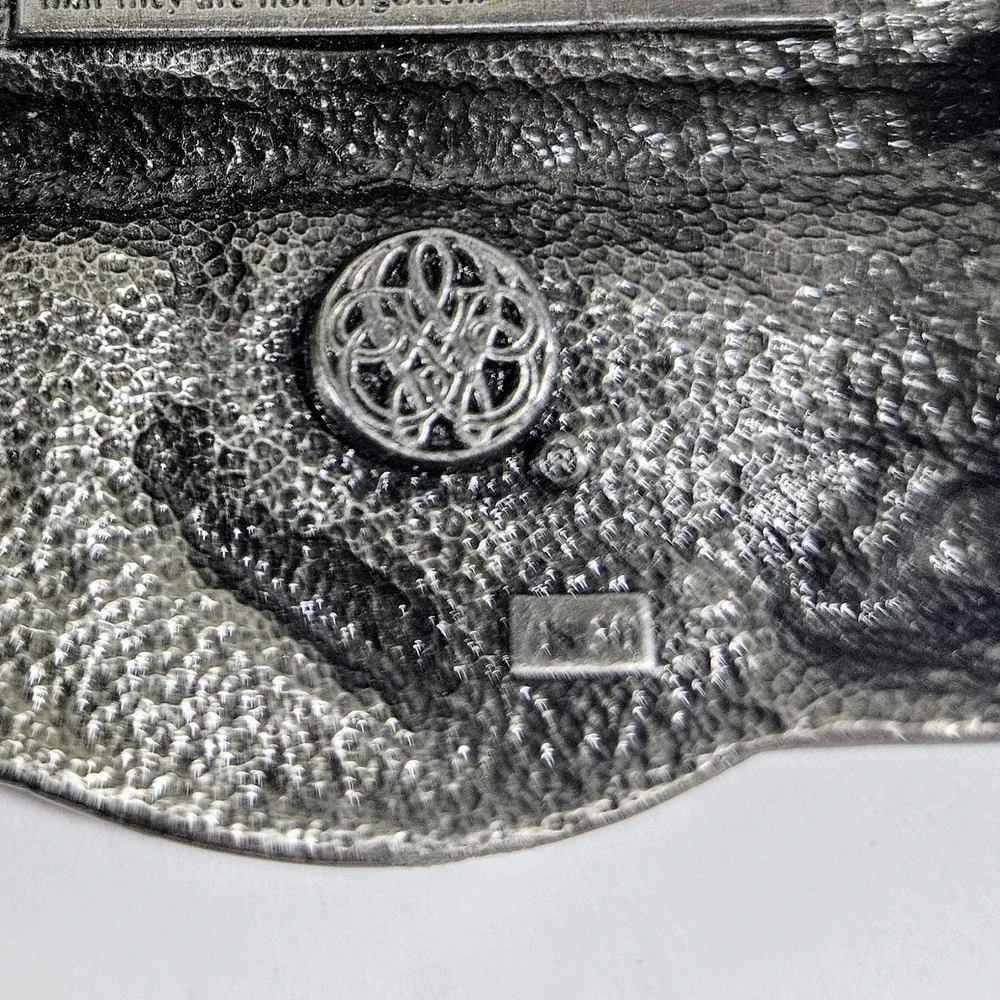 Vietnam Veteran The Forgotten Warrior Belt Buckle Vintage 80s